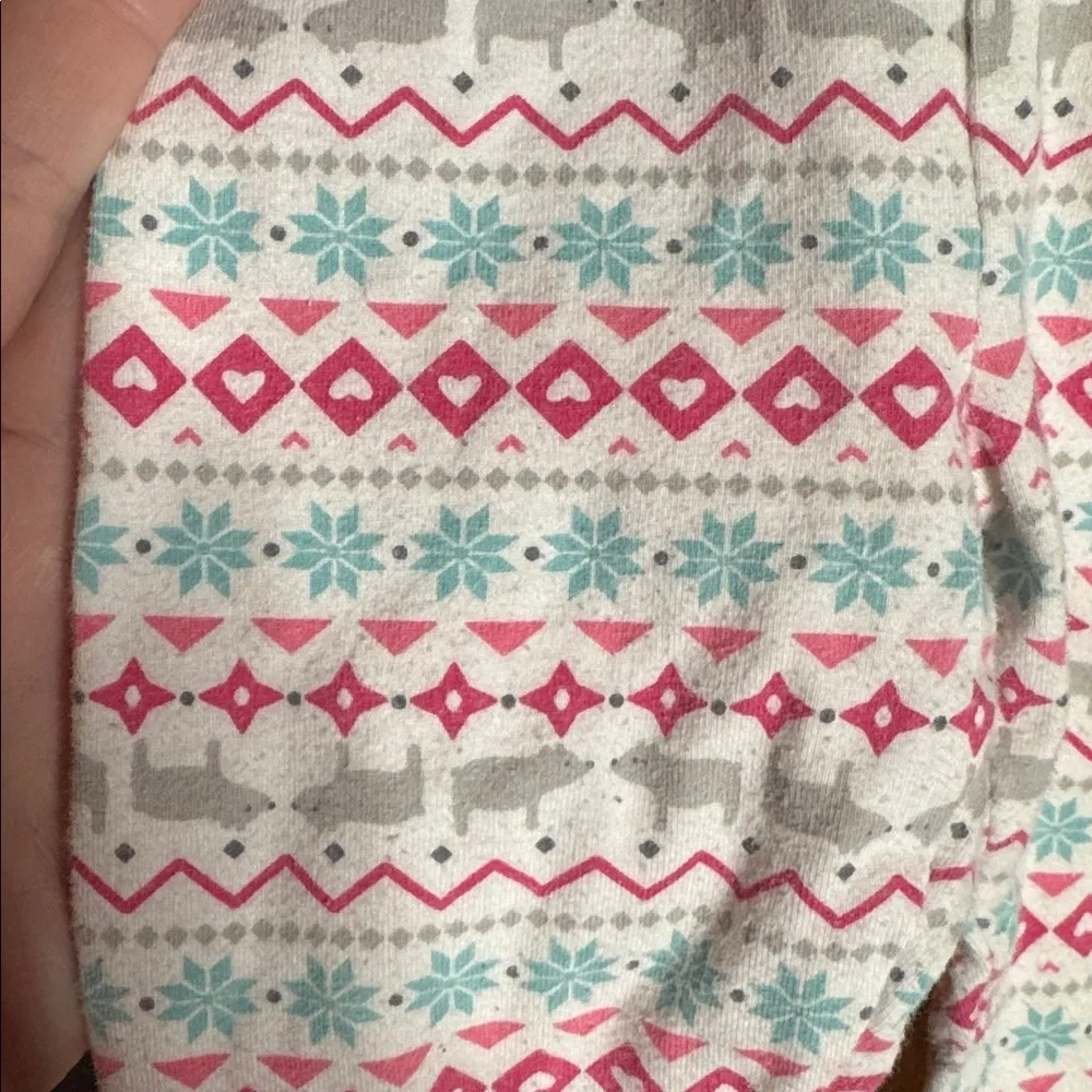 Carter’s 2-Pack Baby Pants Winter Bears & Fair Isle Print Sz 12 Mths (9-12 Mths)